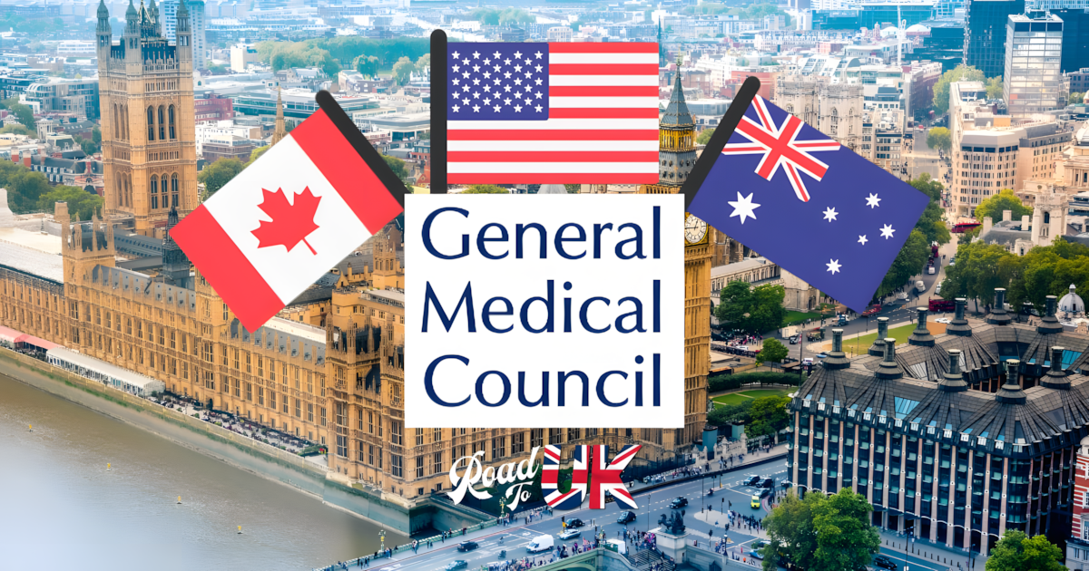 GMC Registration via USMLE, MCCQE, or AMC